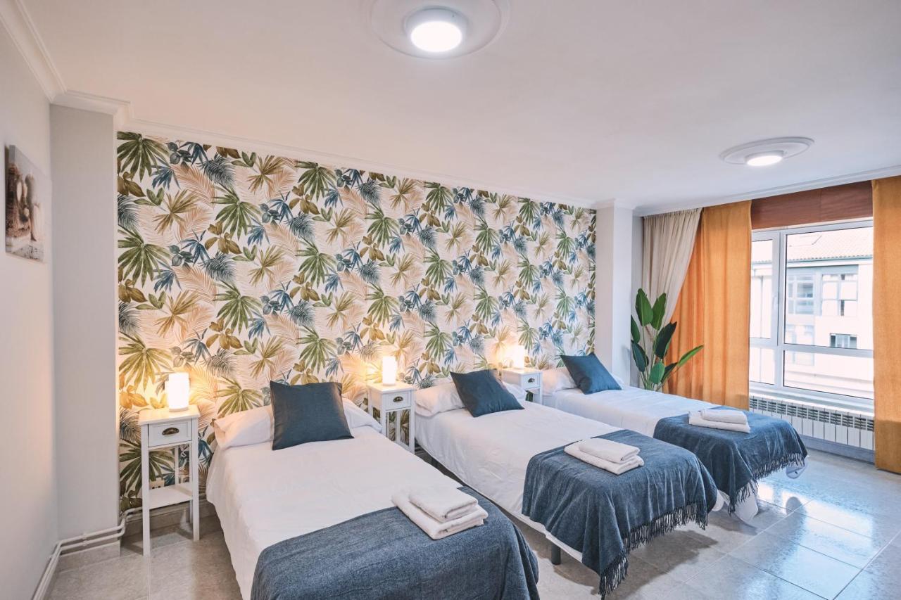 Peregrina Pension 5 O Pedrouzo Bagian luar foto